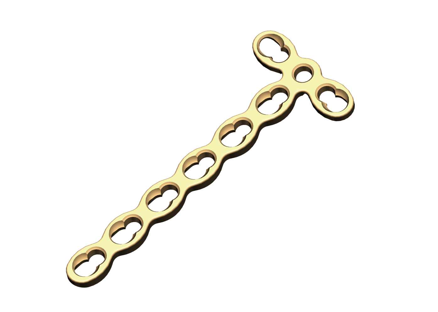 Small T-Locking Compression Plate-2(2.4)