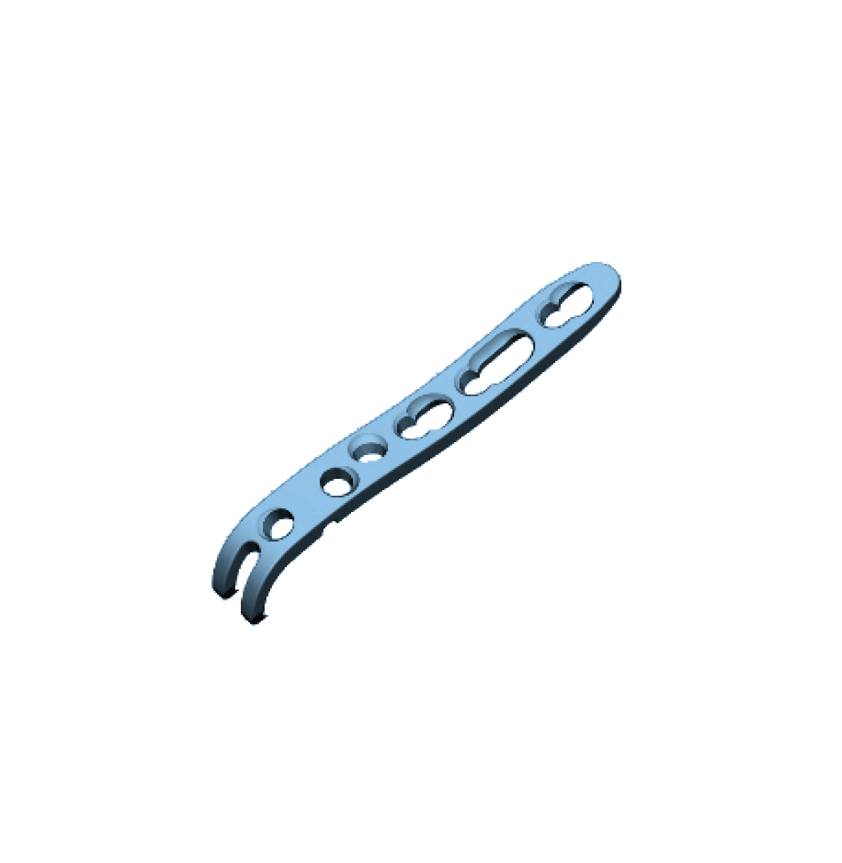 Distal Ulnar Hook Locking Compression Plate