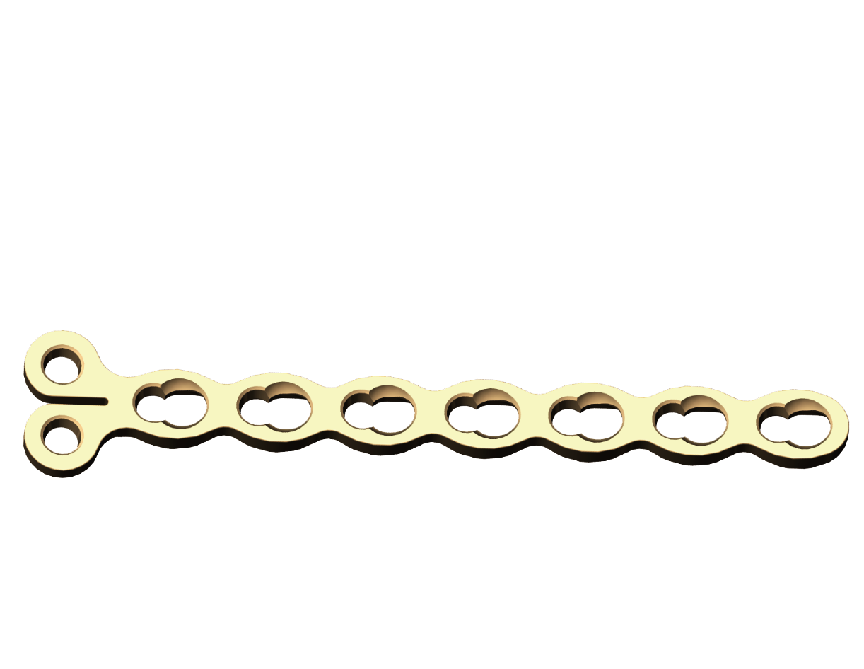 Condylar Locking Compression Plate -1(2.0)